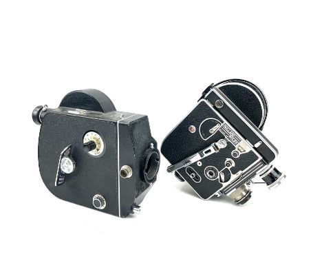 A Paillard Bolex H16 Reflex 16mm camera serial number 169104, 1959, fitted with a Kern-Paillard 16mm 1:2,8 Nr 152592, Hugo Me