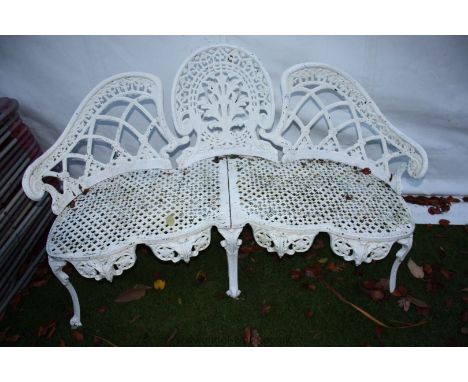 A cast alloy Bench, a/f