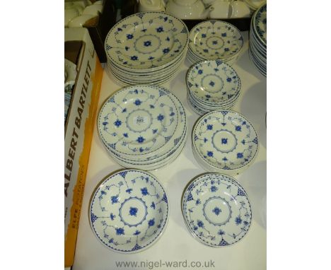 Various Danish design Plates, bowls and saucers