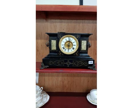 VICTORIAN MANTLE CLOCK 