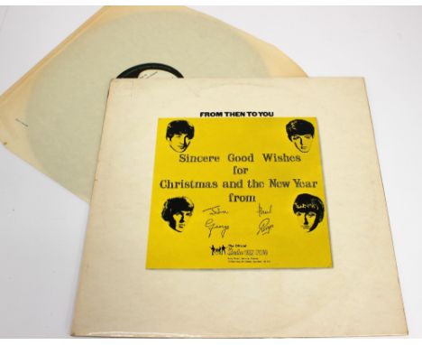 Beatles - From Then to You Fan Club LP `Sincere Good Wishes for Christmas and New Year from John, Paul, George and Ringo. Ori