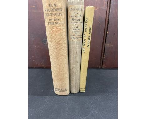 The Unutterable Beauty, by G.A. Studdert Kennedy, Hodder&amp; Stoughton, June 1928 reprinted edition; G.A. Studdert Kennedy, 