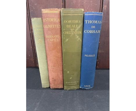 Historical Vignettes, by Bernard Capes, T- Fisher Unwin, 1910 first edition; Elizabeth &amp; Her German Garden, Macmillan &am