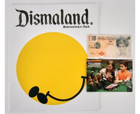 Banksy, (b. 1974) Di-Faced Tenner, 2004, offset lithograph in colours on paper, from an unnumbered edition, with the late, Pr