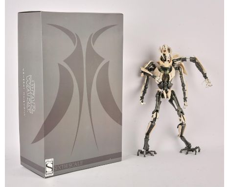 Sideshow Collectibles - Star Wars 1/6 scale action figure ' General Grievous '. Detailed Sixth Scale action figure, with vari