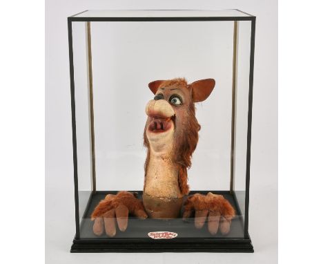 Spitting Image - 'Adelaide' kangaroo puppet from ITV's 'The Winjin Pom' created by Spitting Image team, Fluck and Law, Hero p