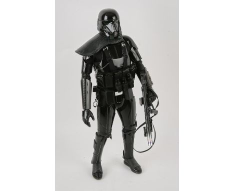 Hot Toys Movie Masterpiece 1/6th Scale Star Wars Death Trooper Specialist, MMS 385, boxed. Outer box 122 x 42 x 69 cm. 