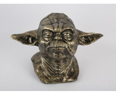Star Wars - Original puppet mould made by Phil Eason of Yoda likely for his design of the female Yoda (Yaddle), full scale de