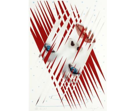 James Rosenquist (American, 1933-2017)Ice Point, from 'Art and Sport' Lithograph printed in colours, 1983, on wove, signed, t