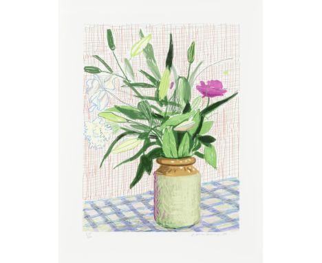 David Hockney R.A. (British, born 1937)Untitled No.516, from 'A Bigger Book: Art Edition D' iPad drawing in colours, 2010/201