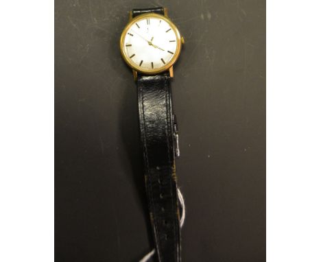 An Omega Gentleman's wristwatch c 1970 with manual