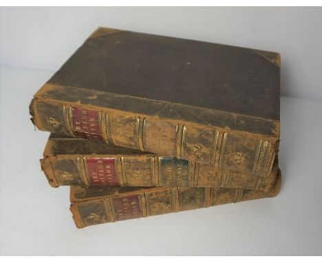Quantity of Antiquarian Books on Scotland, To include three Leather Half Calf Volumes of The Scottish Nation, By William Ande