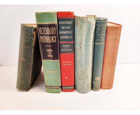 A COLLECTION OF VINTAGE VETERINARY REFERENCE BOOKS