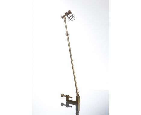 EARLY 19TH CENTURY SCOTTISH CAMERA LUCIDA
maker Adie & Son, Edinburgh; on a brass telescopic arm with drawing board 'G' clamp