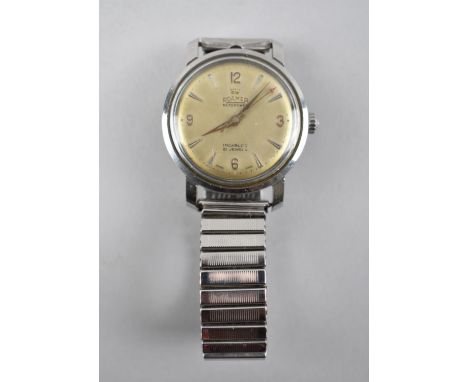 A Vintage Roamer Incabloc 21 Jewel Wrist Watch, "Rotopower" 