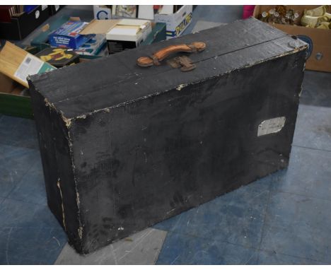 A Vintage Case with Leather Handle 