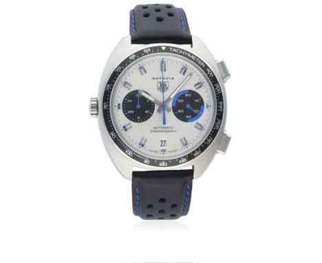 A GENTLEMAN'S STAINLESS STEEL TAG HEUER AUTAVIA AUTOMATIC CHRONOGRAPH WRIST WATCH DATED 2006, REF. CY2110 JO SIFFERT RE-EDITI