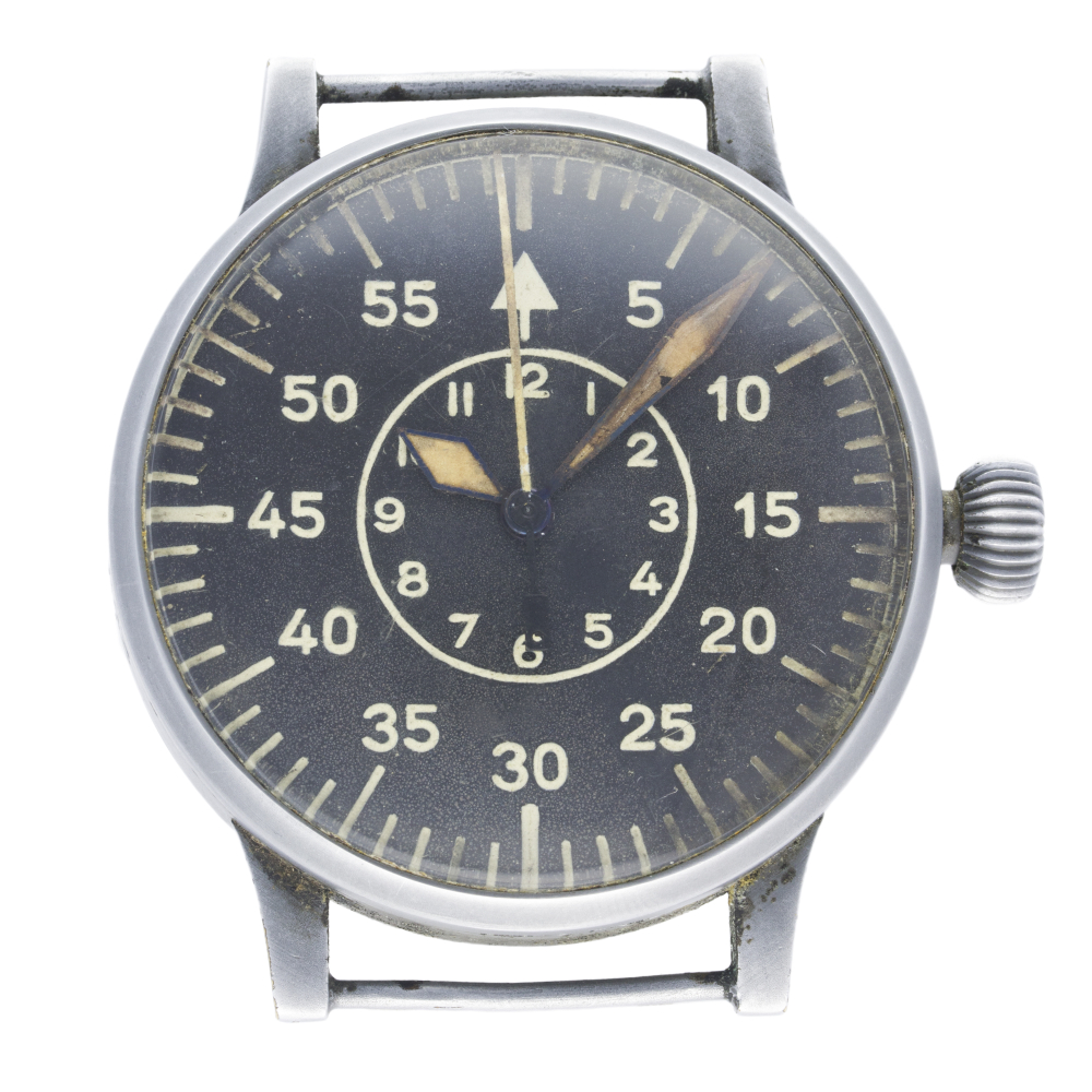 A RARE GERMAN MILITARY LUFTWAFFE B.UHR LACO NAVIGATORS WATCH CIRCA 1941 ...