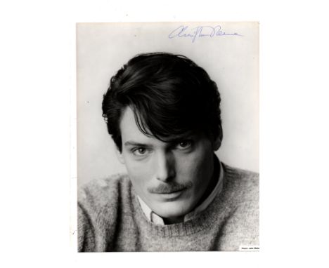  Christopher Reeve, ‘superman’ head and shoulders on 10 x 8 bw 