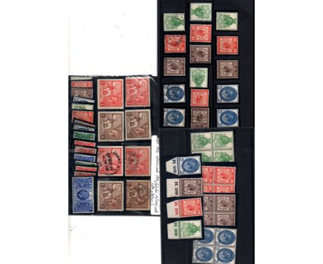  KG5 commem issues 1924-5 BEEE, 1929 PUC incl blks 4 plus single controls ( ex £1), also vfu sets incl wmks varieties, SJ m &