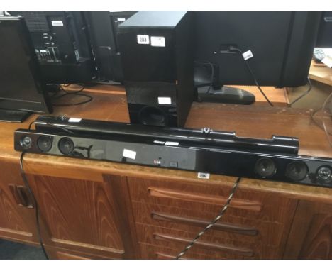 LG CELCUS SOUND BAR &amp; LG SPEAKER 