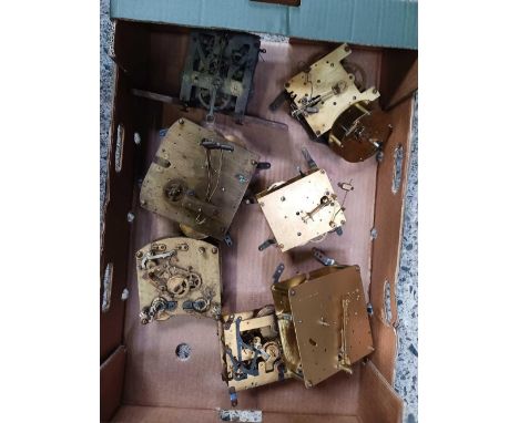 CARTON WITH QTY OF CLOCK MOVEMENTS