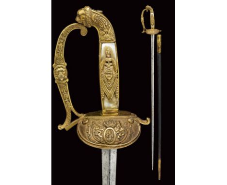 dating: First half of the 19th Century provenance: Kingdom of the Two Sicilies, Straight, double-edged blade of lozenge secti