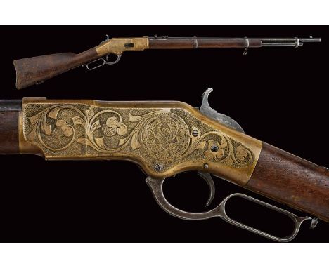 dating: third quarter of the 19th Century provenance: USA,&nbsp;Round, rifled, 27", 44 cal barrel bearing company address," K