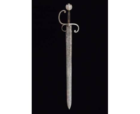 dating: First half of the 16th Century provenance: Venice, Wide, straight, double-edged blade with triple groove at the cente