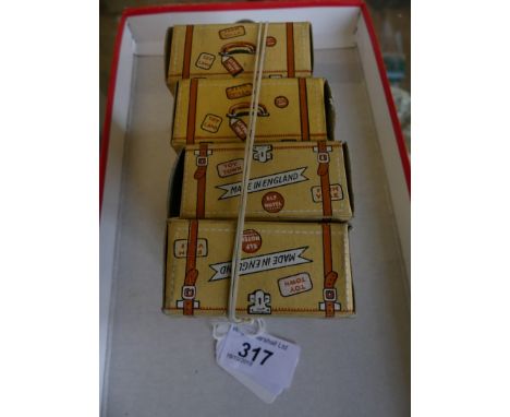 Eight boxed Charbens miniature series diecast vehiclesIncluding no. 6 Vauxhall 1907 and no. 2 Spyker. 