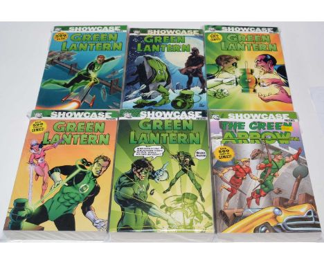 DC Showcase Presents Collected Titles: Green Lantern, vols. 1-5; and Green Arrow, vol. 1.