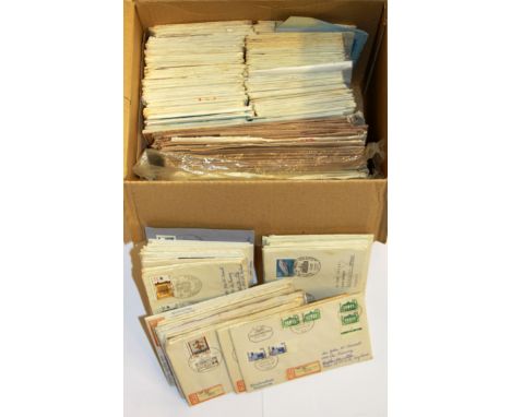A large quantity of German first day cover stamps.
