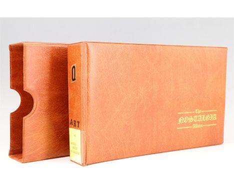 [ Cigarette and Collectors' Cards ]  An album pertaining to art; oil paintings, etchings, famous works of art, etc