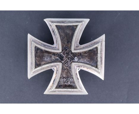 A German Third Reich Iron Cross first class, screw-backed