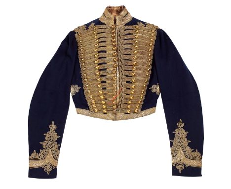 Royal Gloucestershire Hussars Officer's Full Dress  Attributed uniform. A rare mid 19th Century attributed Full Dress uniform