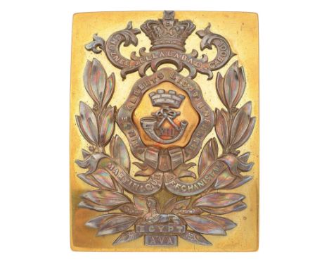 13th (1st Somersetshire) (Prince Albert's Regiment of Light Infantry) Officer's (or RSM's) pre 1855 shoulder belt plate. A go