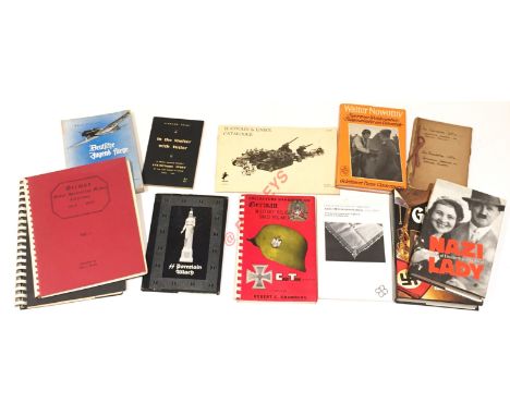 Selection of Reference Books of WW2 German Collectables. Including: SS Porcelain TLO Publication 1972 ... Elastolin & Lineol 
