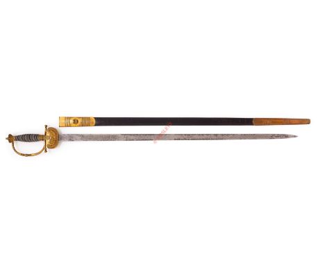 Mid 19th Century Victorian Unusual Court Sword By Wilkinson Circa 1862. A good unusual example of the type. The double edged 