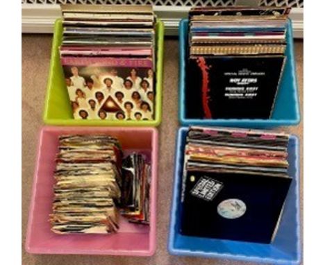 Large collection of mostly soul / disco 1970s and 1980s 12in singles, together with LP's and 7in singles including Michael Ja
