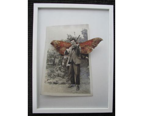 LOUISE RICHARDSON (XX/XXI): A framed photographic print entitled "Out of Place", No. 1 of an edition of 3 signed verso, 68cm 