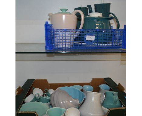 A Large quantity of Poole and Denby pottery/dinnerware