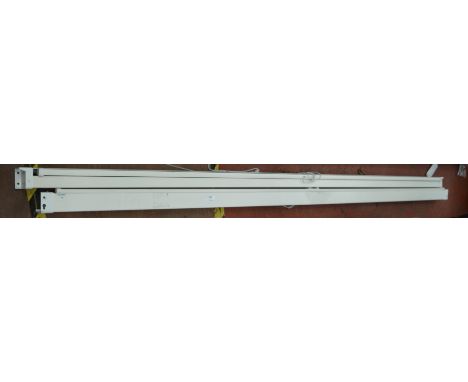 NHS > Two wall-mounted projector screens [VAT ON HAMMER PRICE]