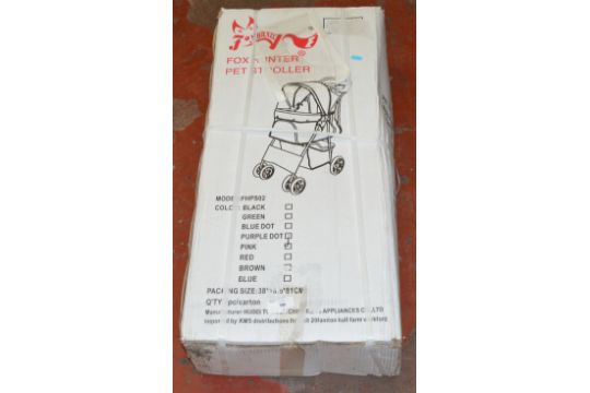 foxhunter dog stroller