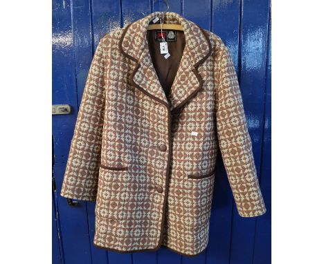 A vintage Welsh tapestry woollen jacket.(B.P. 21% + VAT) 