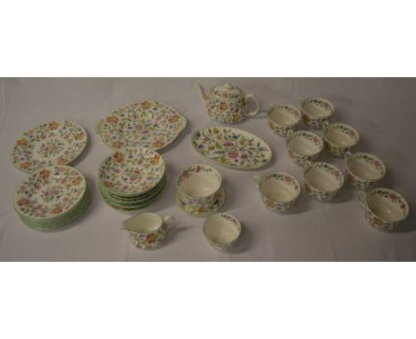 Minton 'Haddon Hall' pattern tea service