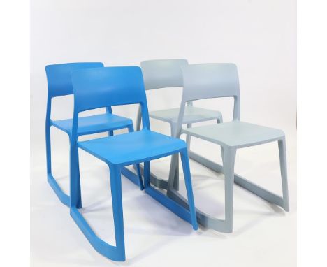 BARBER OSGERBY for Vitra - 2 pairs of Tipton chairs, with maker's labels and moulded maker's marks, height 79cmGood condition
