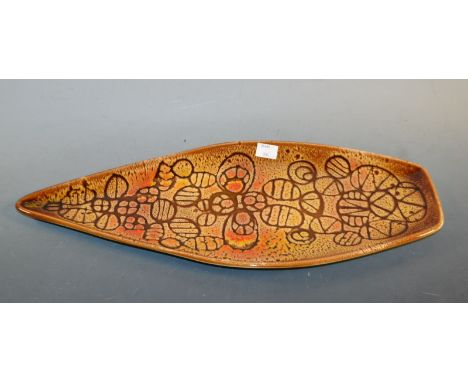 A Poole pottery Aegean dish