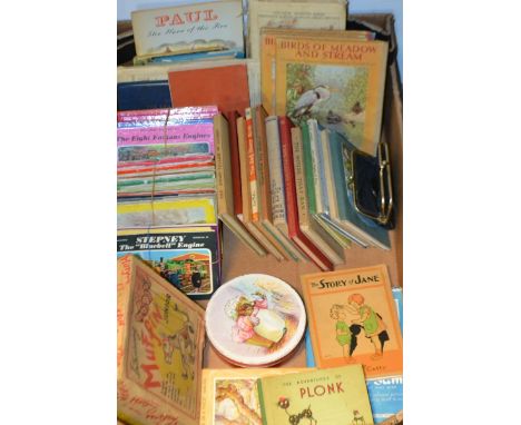 Toys & Juvenalia,- a Moko Muffin Junior puppet, boxed;  Childrens books, inc Rev W Awtry Thomas the Tank Engine series, some 