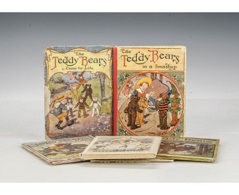 Robert D. Towne and J.R. Bray Teddy Bear books: published by The Reilly & Britton Co. comprising The Teddy Bears in a Smashup