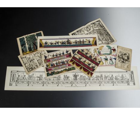 Pollock and other penny theatre printers, used in the process of compiling the reprints of Pollock theatres: including a grou